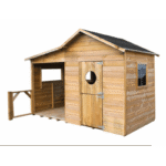 Drewniany domek ogrodowy dla dzieci Ela
