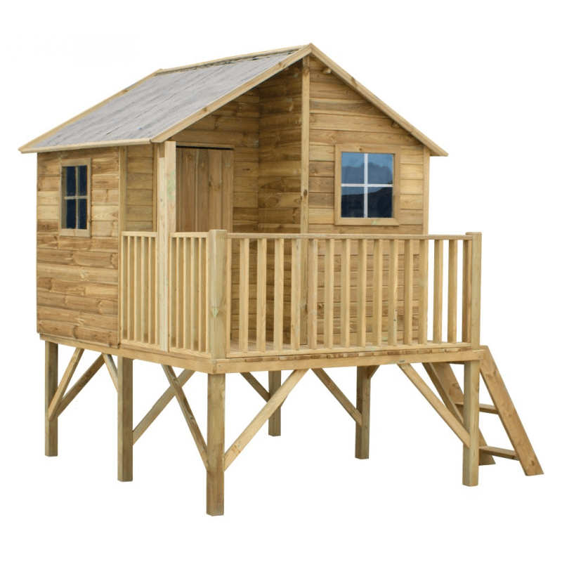 Drewniany domek ogrodowy dla dzieci Jerzyk