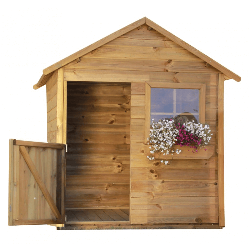 Drewniany domek ogrodowy dla dzieci Mateusz