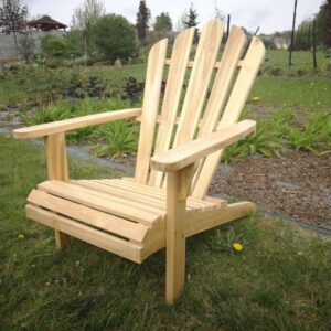 Drewniany leżak Air tekowy - meble ogrodowe GrillBox