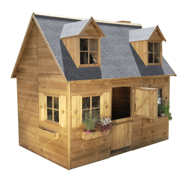 Zweistöckiges Holzgartenhaus für Kinder Maria